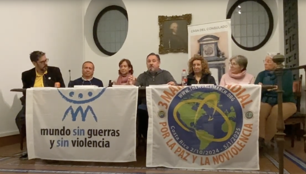 Acto de cierre de la 3ª Marcha Mundial en Málaga