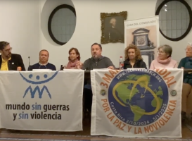 Acto de cierre de la 3ª Marcha Mundial en Málaga