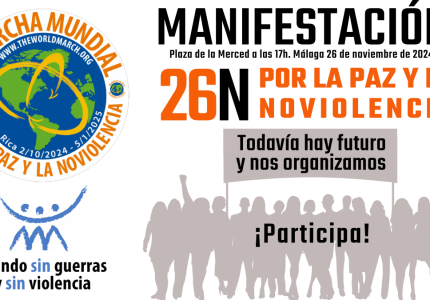 Marcha del 26 de noviembre de 2024, Málaga