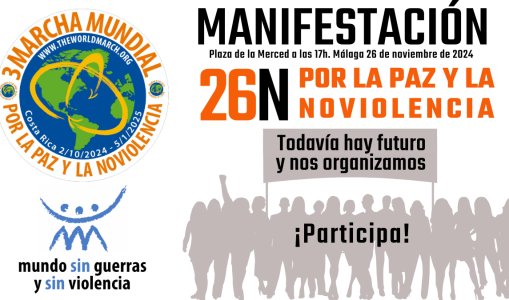 Marcha del 26 de noviembre de 2024, Málaga