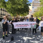 Concentración en Málaga en apoyo a Gaza