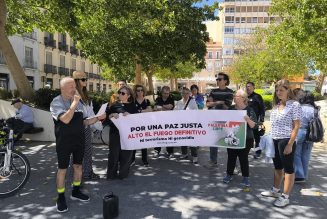 Concentración en Málaga en apoyo a Gaza