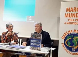 Rafael de la Rubia presenta la III Marcha Mundial por la Paz y la Noviolencia: “Hay que hacer algo por la humanidad”