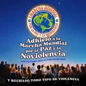 Carta abierta para adherir a la 3ª Marcha Mundial por la Paz y la Noviolencia