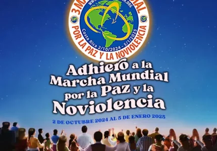 Carta abierta para adherir a la 3ª Marcha Mundial por la Paz y la Noviolencia