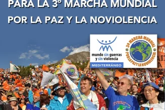 Buscamos voluntarios para la 3ª Marcha Mundial por la Paz y la Noviolencia
