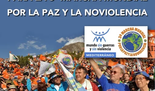 Buscamos voluntarios para la 3ª Marcha Mundial por la Paz y la Noviolencia