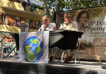 La 4ª Marcha Mundial por la Paz y la Noviolencia se presentó en Vallecas